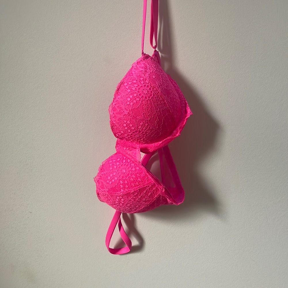 Hot Pink VS Bra